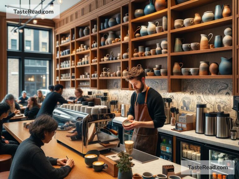 Coffee shops in Chicago with locally crafted mugs