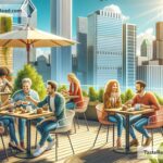 Coffee shops in Chicago with rooftop seating