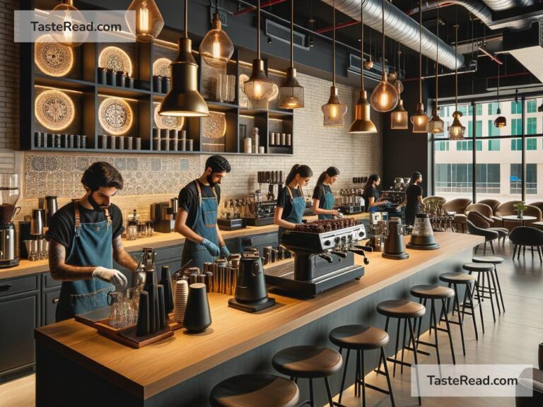 Coffee shops in Dubai with industrial-style interiors
