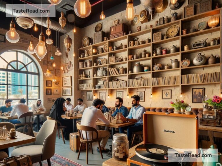 Coffee shops in Dubai with retro vibes