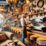 Coffee shops in Dubai with vintage furniture
