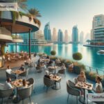 Coffee shops in Dubai with waterfront views