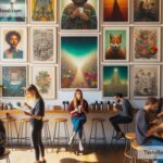 Coffee shops in Los Angeles supporting local artists