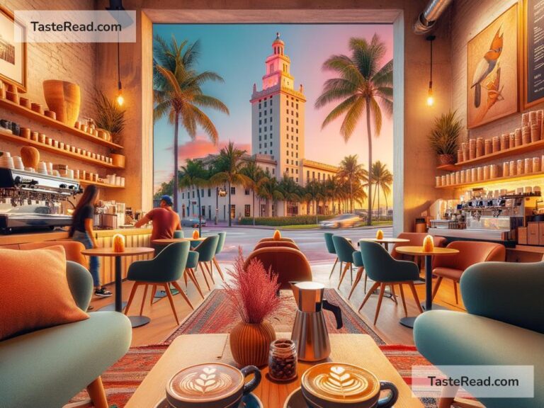 Coffee shops in Miami near iconic landmarks
