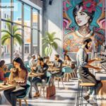 Coffee shops in Miami showcasing local art