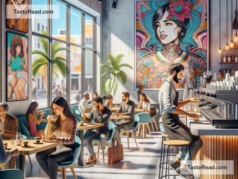 Coffee shops in Miami showcasing local art