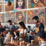 Coffee shops in Miami supporting local artists
