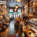 Coffee shops in Miami with antique aesthetics