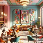 Coffee shops in Miami with art deco interiors