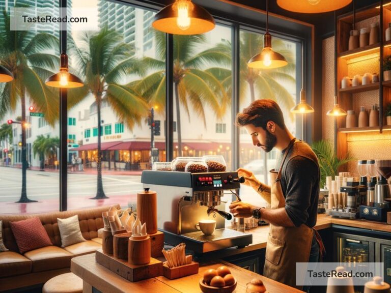 Coffee shops in Miami with exclusive coffee blends