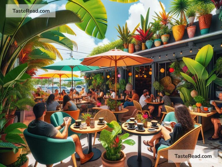 Coffee shops in Miami with outdoor patios