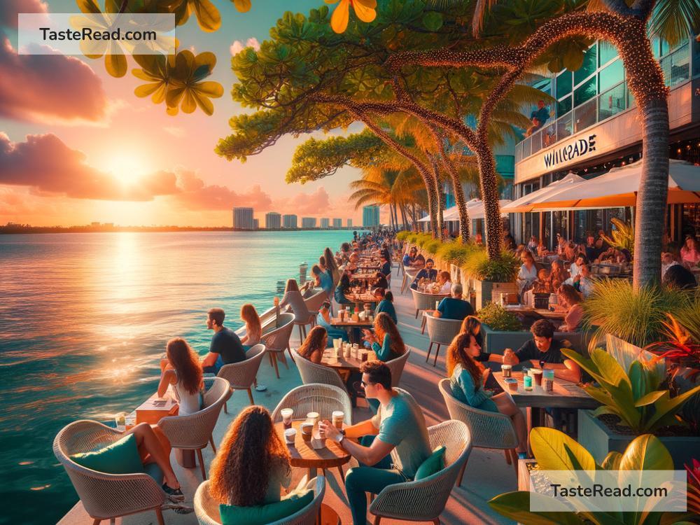 Coffee shops in Miami with waterfront views