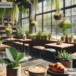 Coffee shops in New York with a botanical theme