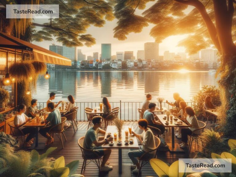 Coffee shops in New York with a waterfront view