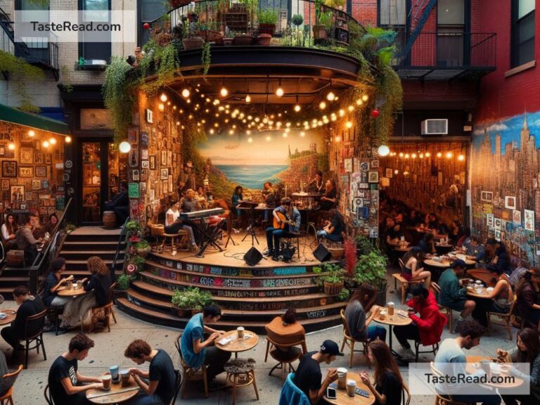 Coffee shops in New York with community events