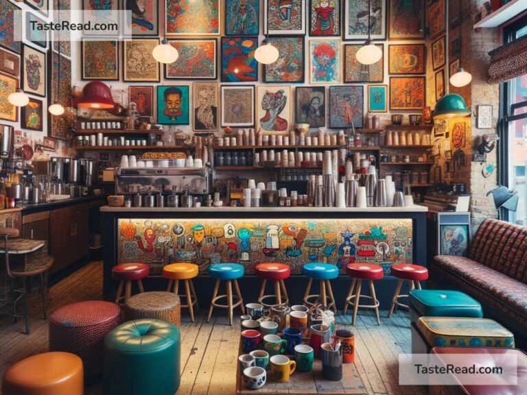 Coffee shops in New York with funky decor