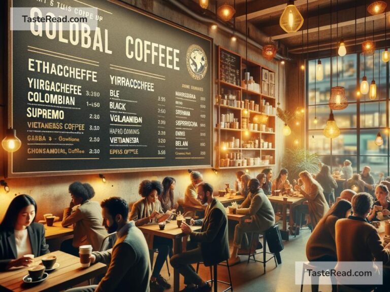Coffee shops in New York with global coffee varieties