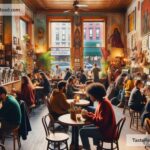 Coffee shops in New York with pop-up art exhibits