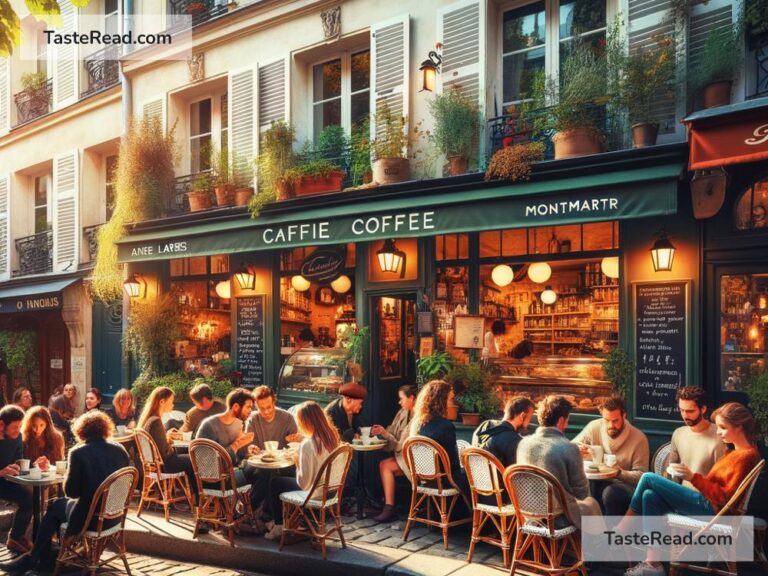 Coffee shops in Paris near Montmartre