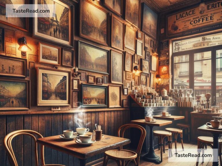 Coffee shops in Paris showcasing local art