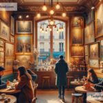 Coffee shops in Paris supporting local artists