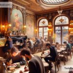 Coffee shops in Paris with artistic decor