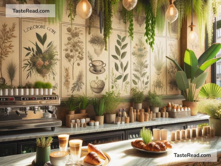 Coffee shops in Paris with botanical themes