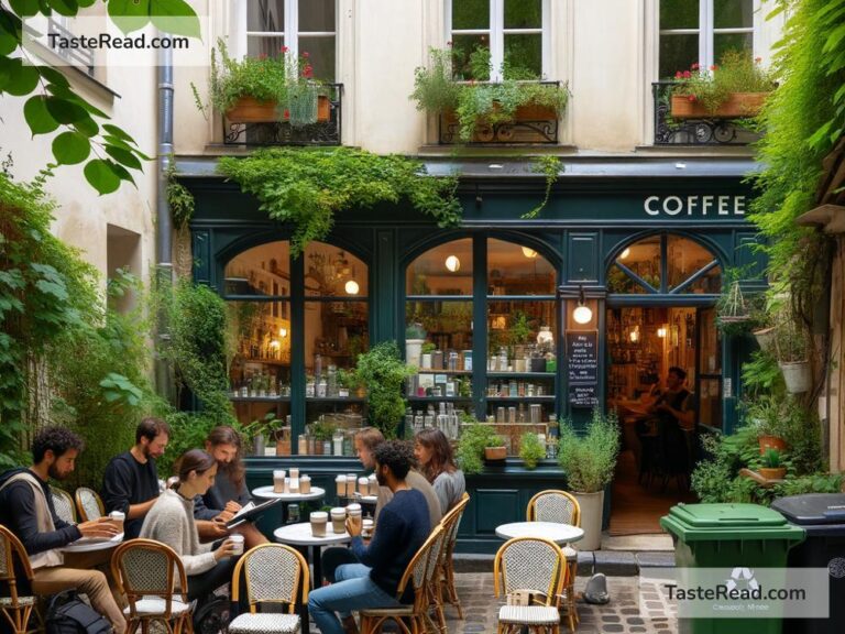 Coffee shops in Paris with eco-conscious practices