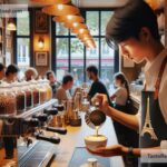 Coffee shops in Paris with exclusive coffee blends