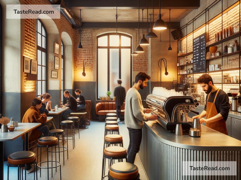 Coffee shops in Paris with industrial-style interiors