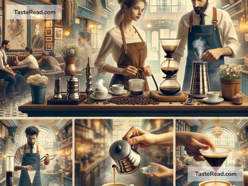 Coffee shops in Paris with rare coffee techniques