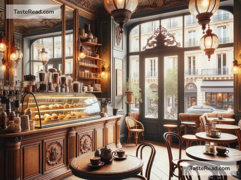 Coffee shops in Paris with vintage furniture