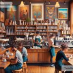 Coffee shops in San Francisco showcasing local art