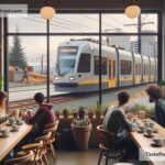 Coffee shops in Seattle close to public transit