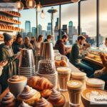 Coffee shops in Seattle near iconic landmarks