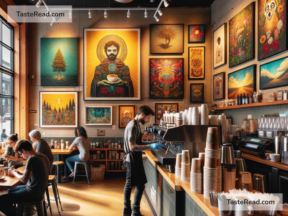 Coffee shops in Seattle supporting local artists