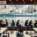 Coffee shops in Seattle with waterfront views