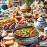 Cultural rituals surrounding Moroccan harira soup during Ramadan
