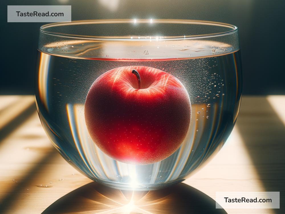 Did you know apples float in water?