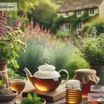 Discovering Aromatic Herbal Teas Infused with Local Honey in England, UK