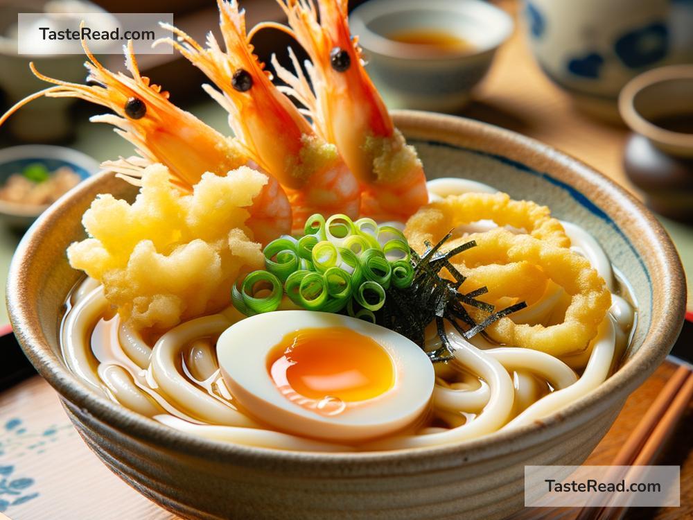 Discovering Crisp Tempura Udon in Tokyo, Japan