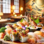 Discovering Elegant Sushi Rolls in Osaka, Japan