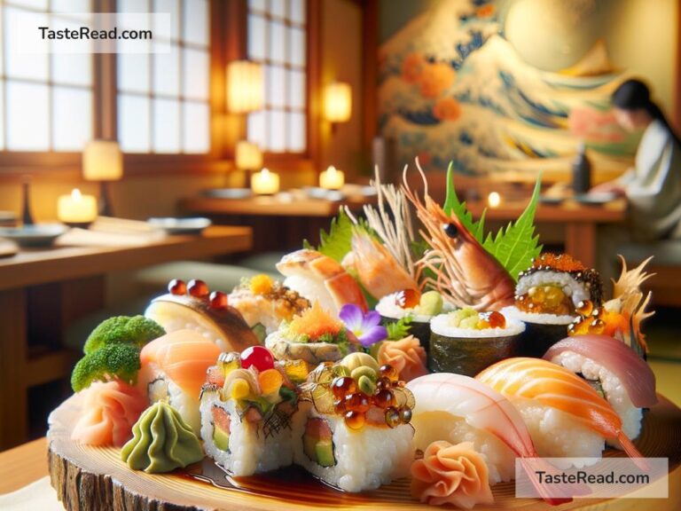 Discovering Elegant Sushi Rolls in Osaka, Japan