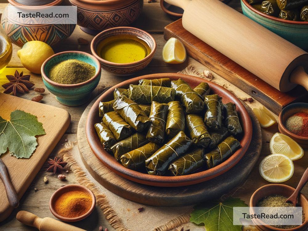 Discovering Intricate Mediterranean Stuffed Grape Leaves in Lebanon