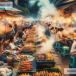 Discovering Lively Street Food Markets in Bangkok, Thailand