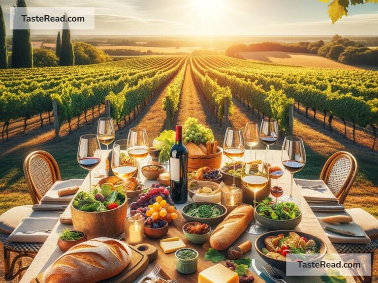 Discovering Lush Organic Vineyard Lunch Pairings in Bordeaux, France