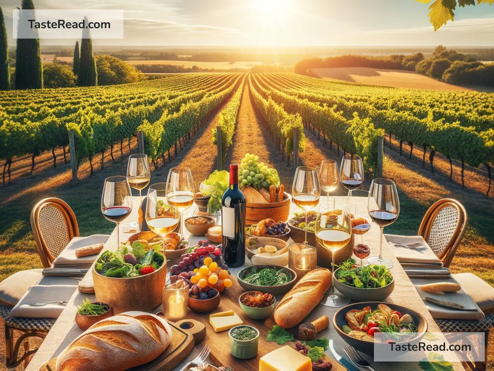 Discovering Lush Organic Vineyard Lunch Pairings in Bordeaux, France