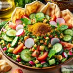 Discovering Multilayered Flavors of Lebanese Fattoush Salads in Lebanon, Lebanon