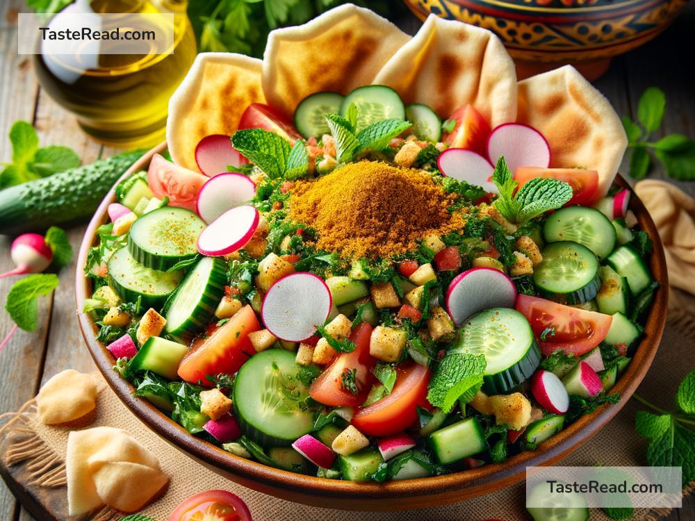 Discovering Multilayered Flavors of Lebanese Fattoush Salads in Lebanon, Lebanon
