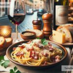 Discovering Rustic Spaghetti Carbonara in Rome, Italy
